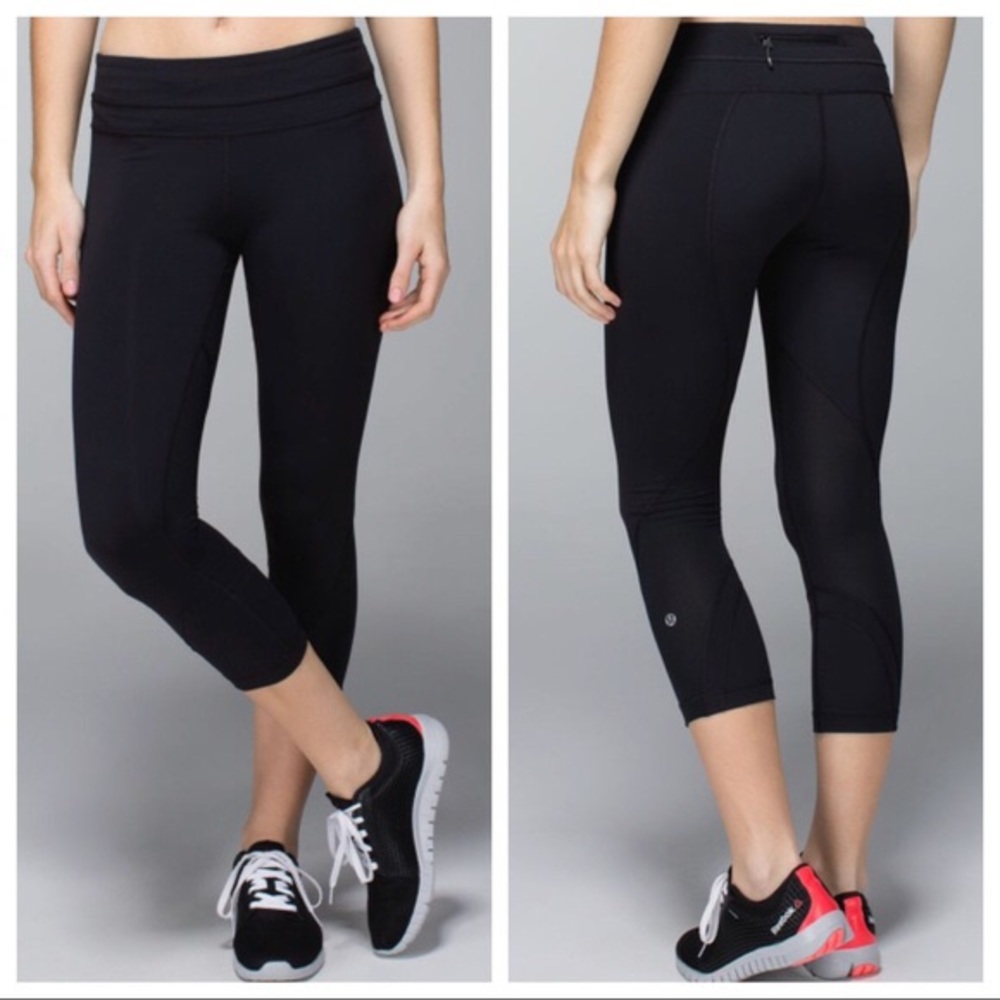 Lululemon Inspire Crop Black Leggings